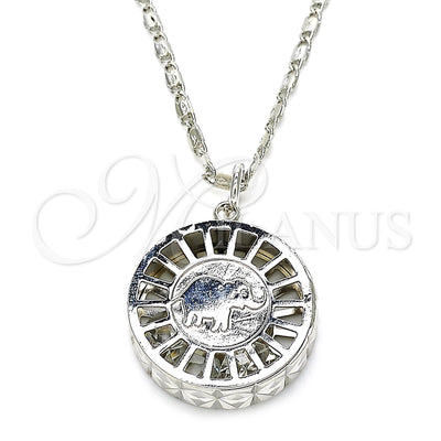 White Gold Filled Rhodium Gold-Filled Necklace 04.106.0038.1.18 for wholesale, main product view