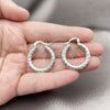 Rhodium Gold Filled Small Hoop, Diamond Cutting Finish, Rhodium Finish, 5.139.011.1.25 for wholesale, additional product view 3