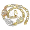 Dorado Oro Laminado Pulsera, vista 6 de la galería del producto por Mayoreo, vista adicional 6 del producto