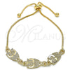 Dorado Oro Laminado Pulsera, vista principal del producto por Mayoreo, vista principal del producto