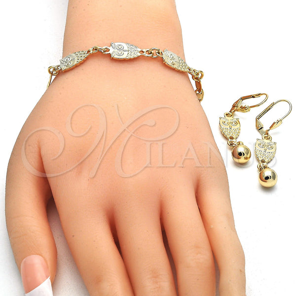 Gold Filled Ring — Necklace Bracelet and Earring Owl Design Polished 06.63. — alternate product view — SKU 121305 | Oro Laminado anillo — Necklace Bracelet and Earring Owl diseño pulido 06.63. — SKU 121305