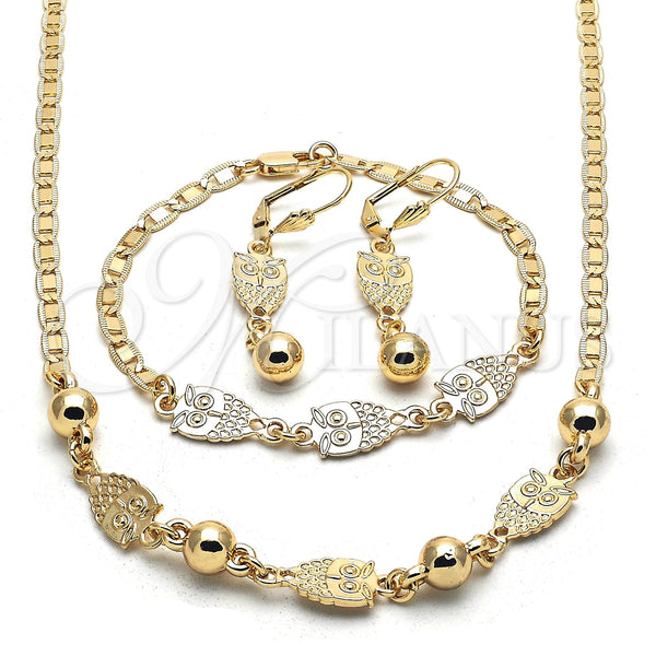 Gold Filled Ring — Necklace Bracelet and Earring Owl Design Polished 06.63. — main product view — SKU 121305 | Oro Laminado anillo — Necklace Bracelet and Earring Owl diseño pulido 06.63. — SKU 121305