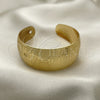 Oro Laminado Individual Bangle, Gold Filled Style Greek Key Design, Polished, Golden Finish, 07.329.0001 (Thickness, One size fits all)