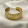 Oro Laminado Individual Bangle, Gold Filled Style Greek Key Design, Polished, Golden Finish, 07.329.0001 (Thickness, One size fits all)