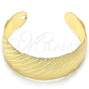 Oro Laminado Individual Bangle, Gold Filled Style Polished, Golden Finish, 07.329.0003 (18 MM Thickness, One size fits all)
