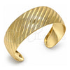Oro Laminado Individual Bangle, Gold Filled Style Polished, Golden Finish, 07.329.0003 (18 MM Thickness, One size fits all)