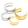 Oro Laminado Individual Bangle, Gold Filled Style Polished, Golden Finish, 07.329.0003 (18 MM Thickness, One size fits all)