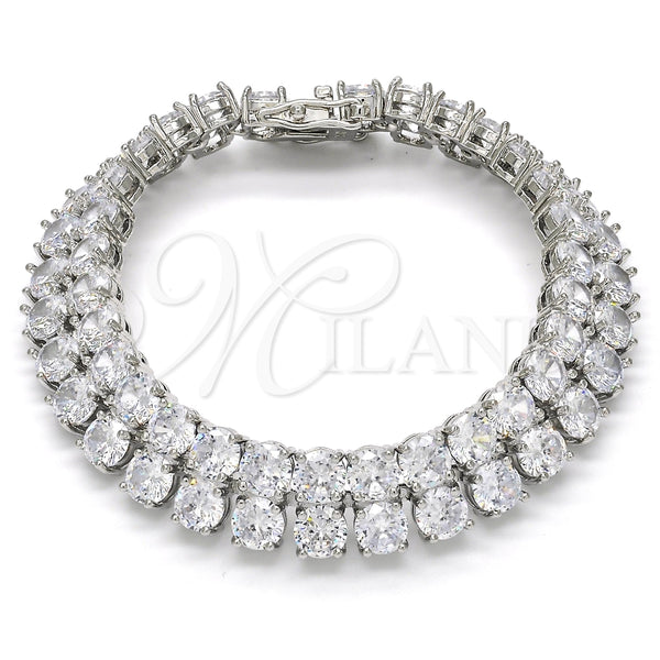 Rhodium Gold-Filled Bracelet 03.284.0017.1.08 — main product image — SKU 121489 | Pulsera de Oro Laminado con Rodio 03.284.0017.1.08 — imagen principal del producto — SKU 121489