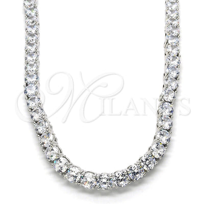 Rhodium Gold-Filled Necklace 04.284.0005.1.24 for wholesale, main product view