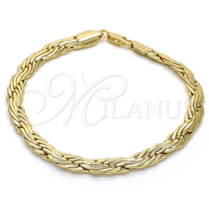 Gold Filled Bracelet — Basic Bracelet Polished 03. 05 MM Thickness 8 — main product view — SKU 121865 | Oro Laminado brazalete — básico Bracelet pulido 03. 05 MM Thickness 8 — SKU 121865