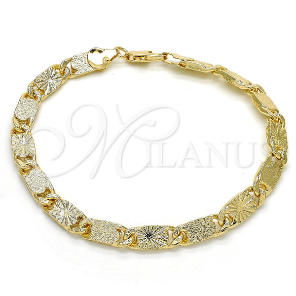 Gold Filled Bracelet — Basic Bracelet Polished 03. 05 MM Thickness 1 — main product view — SKU 121874 | Oro Laminado brazalete — básico Bracelet pulido 03. 05 MM Thickness 1 — SKU 121874