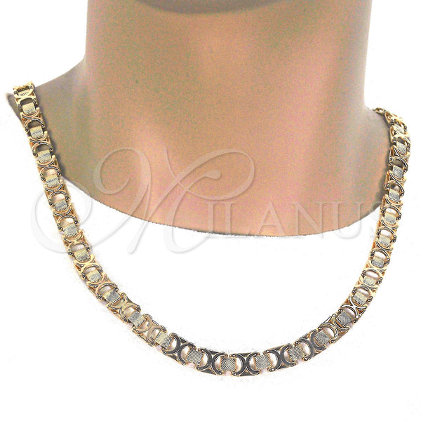 Gold Filled Necklace — Basic Necklace Polished 04. 09 MM Thickness 30 — main product view — SKU 122284 | Oro Laminado collar — básico Necklace pulido 04. 09 MM Thickness 30 — SKU 122284