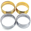 Stainless Steel Semanario Bangle, Polished, Steel Finish, 07.244.0009.05 (04 MM Thickness, Size 5 (2.50 Diameter))