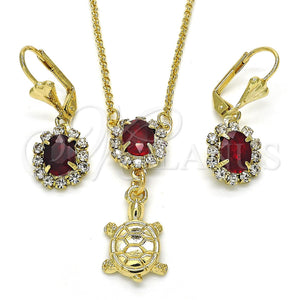 Gold Filled Ring — Earring and Pendant Adult Set Turtle Design with — main product view — SKU 122498 | Oro Laminado anillo — Earring and Pendant Adult Set Turtle diseño with — SKU 122498
