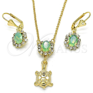 Gold Filled Ring — Earring and Pendant Adult Set Turtle Design with — main product view — SKU 122500 | Oro Laminado anillo — Earring and Pendant Adult Set Turtle diseño with — SKU 122500