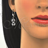 Rhodium Gold Filled Earring and Pendant Adult Set, with White Cubic Zirconia, Polished, Rhodium Finish, 10.210.0067.5