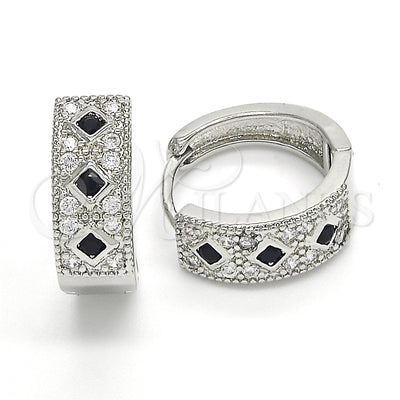 White Gold Filled Rhodium Gold-Filled Hoop Earrings 02.210.0056.9.15 for wholesale, main product view