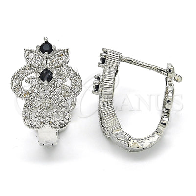 White Gold Filled Rhodium Gold-Filled Hoop Earrings 02.217.0094.6.15 for wholesale, main product view