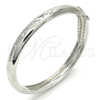 White Gold Filled Rhodium Gold-Filled Bangle 07.168.0015.05 for wholesale, main product view