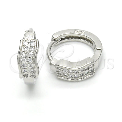 Sterling Silver Hoop Earrings 02.175.0141.15 for wholesale, main product view