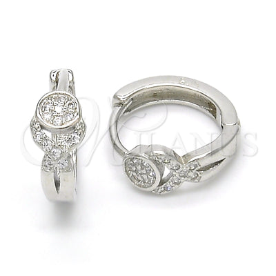 Sterling Silver Hoop Earrings 02.175.0165.15 for wholesale, main product view