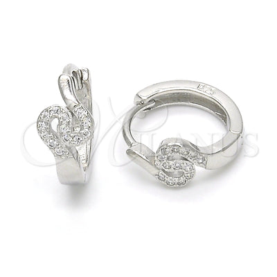Sterling Silver Hoop Earrings 02.175.0179.15 for wholesale, main product view