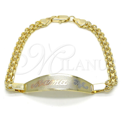 Gold Filled Gold-Filled Flower Bracelet 03.63.1914.1.08 for wholesale, main product view