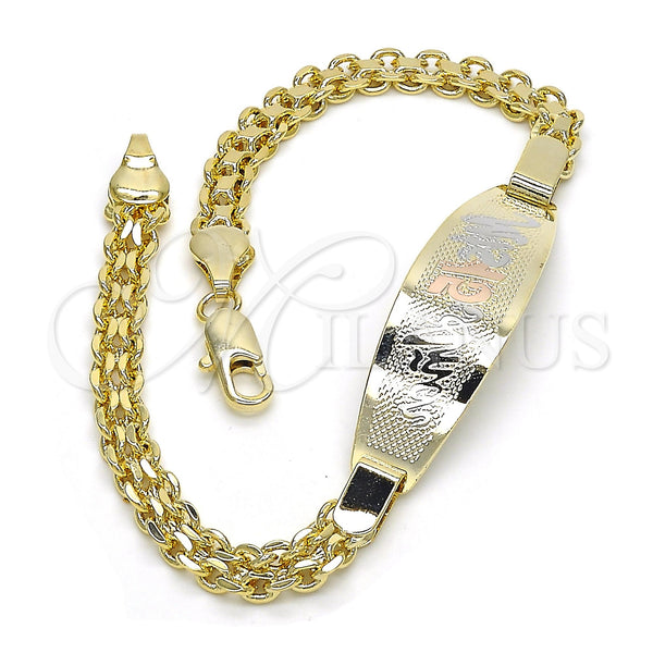 Gold-Filled Bracelet 03.63.1915.1.08 — main product image — SKU 123011 | Pulsera de Oro Laminado 03.63.1915.1.08 — imagen principal del producto — SKU 123011