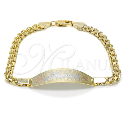 Gold Filled Gold-Filled Heart Bracelet 03.63.1916.1.08 for wholesale, main product view