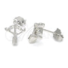 Plateada Plata Esterlina Aretes, vista principal del producto de Plata 925 por Mayoreo, vista principal del producto
