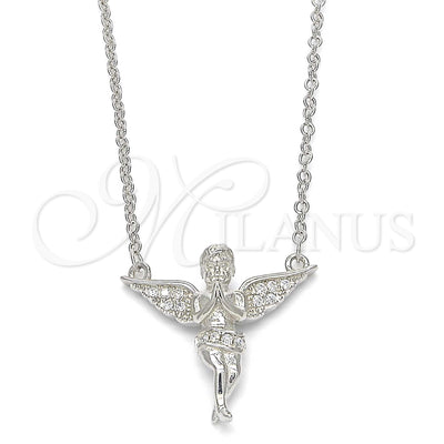 Sterling Silver Angel Necklace 04.336.0012.16 — main product image — SKU 123125 | Collar de Plata Esterlina 04.336.0012.16 — imagen principal del producto — SKU 123125