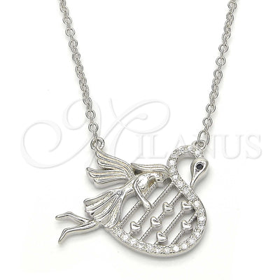 Sterling Silver Necklace 04.336.0038.16 for wholesale, main product view