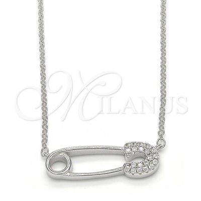 Sterling Silver Necklace 04.336.0047.16 for wholesale, main product view