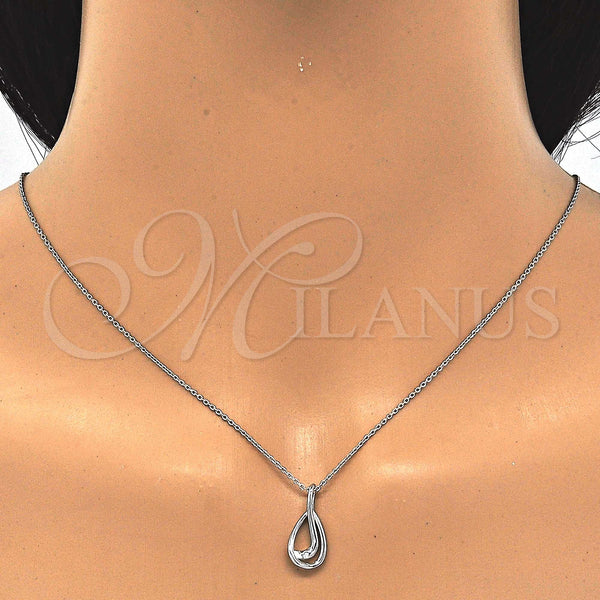 Sterling Silver Ring — Earring and Pendant Adult Set Teardrop Design Polished — alternate product view — SKU 123259 | Plata 925 anillo — Earring and Pendant Adult Set Teardrop diseño pulido — SKU 123259