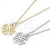 Sterling Silver Pendant Necklace, Polished, Golden Finish, 04.337.0001.1.16 (01 MM Thickness, 16 Inches Length)