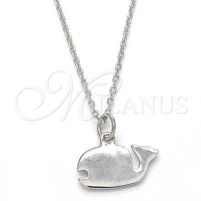 Sterling Silver Necklace 04.337.0003.16 for wholesale, main product view