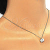 Sterling Silver Pendant Necklace, Elephant Design, Polished, Golden Finish, 04.337.0014.1.16 (01 MM Thickness, 16 Inches Length)