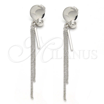 Sterling Silver Earrings 02.186.0081 for wholesale, main product view