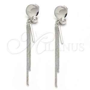 Sterling Silver Ring — Long Earring Polished 02. — main product view — SKU 123361 | Plata 925 anillo — Long Earring pulido 02. — SKU 123361