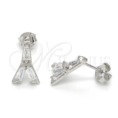 Plateada Plata Esterlina Aretes, vista principal del producto de Plata 925 por Mayoreo, vista principal del producto