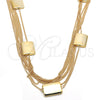 Oro Laminado Fancy Necklace, Gold Filled Style Polished, Golden Finish, 04.321.0019.36 (02 MM Thickness, 36 Inches Length)