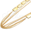Oro Laminado Fancy Necklace, Gold Filled Style Polished, Golden Finish, 04.321.0020.28 (03 MM Thickness, 28 Inches Length)
