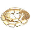 Oro Laminado Fancy Necklace, Gold Filled Style Polished, Golden Finish, 04.321.0020.28 (03 MM Thickness, 28 Inches Length)