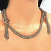 Oro Laminado Fancy Necklace, Gold Filled Style Polished, Golden Finish, 04.321.0021.50 (02 MM Thickness, 50 Inches Length)
