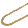 Oro Laminado Fancy Necklace, Gold Filled Style Polished, Golden Finish, 04.321.0021.50 (02 MM Thickness, 50 Inches Length)