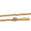 Oro Laminado Fancy Necklace, Gold Filled Style Polished, Golden Finish, 04.321.0021.50 (02 MM Thickness, 50 Inches Length)