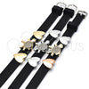 Rhodium Gold Filled Fancy Bracelet, Turtle and Heart Design, with White Micro Pave, Polished, Rhodium Finish for wholesale, additional product view 7