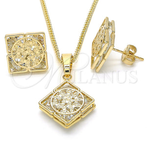 Gold Filled Ring — Earring and Pendant Adult Set Butterfly Design with — main product view — SKU 123701 | Oro Laminado anillo — Earring and Pendant Adult Set Butterfly diseño with — SKU 123701