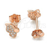 Plateada Plata Esterlina Aretes, vista 5 de la galería del producto de Plata 925 por Mayoreo, vista adicional 5 del producto