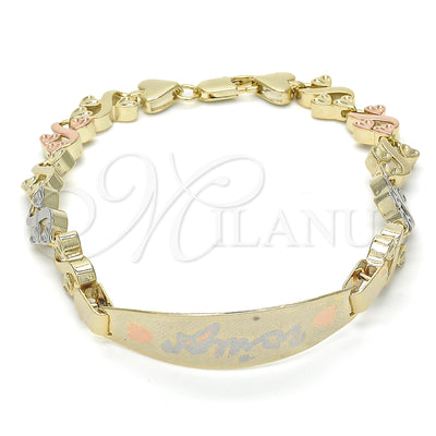 Gold Filled Gold-Filled Heart Bracelet 03.63.1943.1.08 for wholesale, main product view